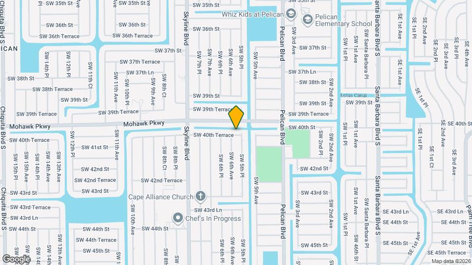527 SW 40th Terrace Map and Location Details