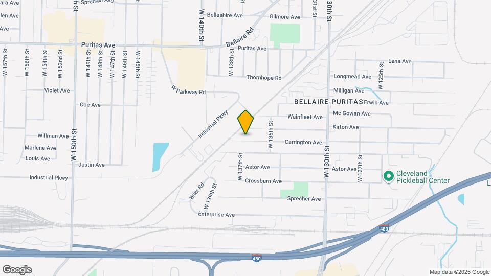 13622 Carrington Ave Map and Location Details