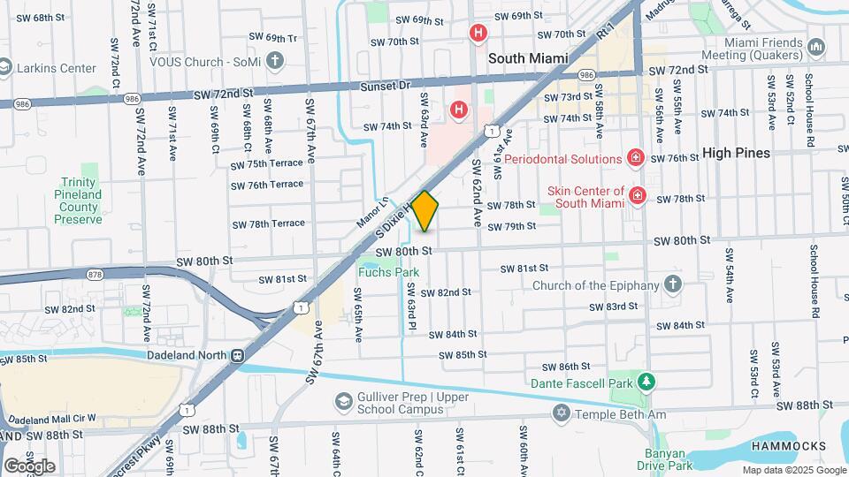 6310 SW 79th St Map and Location Details