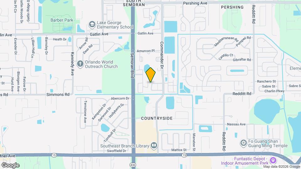 5727 Vista Linda Dr Map and Location Details