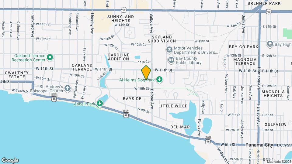 1007 W 10th Ct Map and Location Details