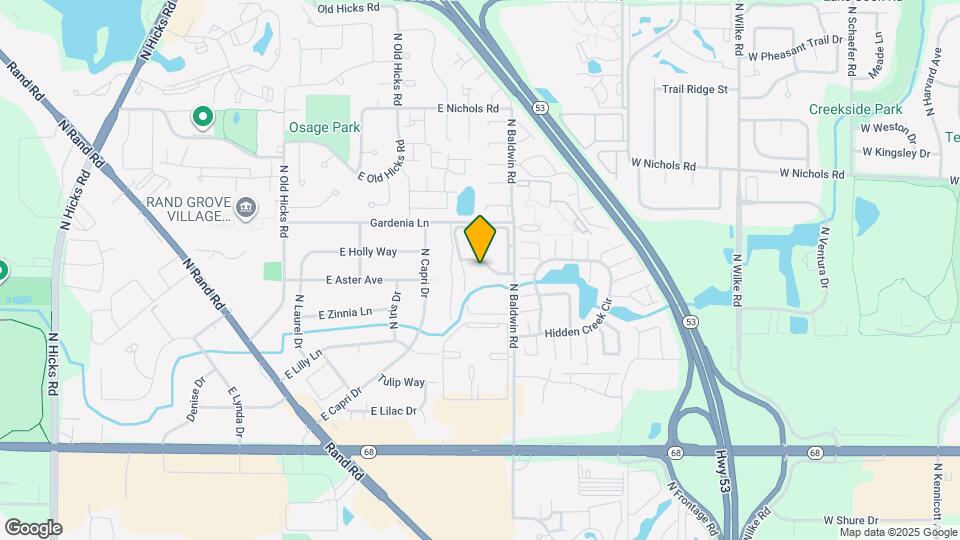 1873 N Green Ln N Map and Location Details