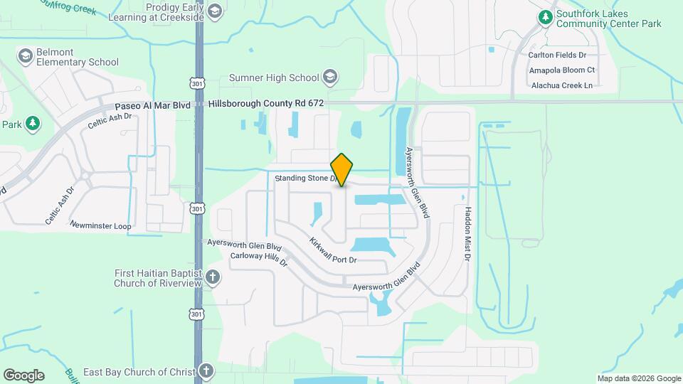 14207 Edinburgh Moor Dr Map and Location Details