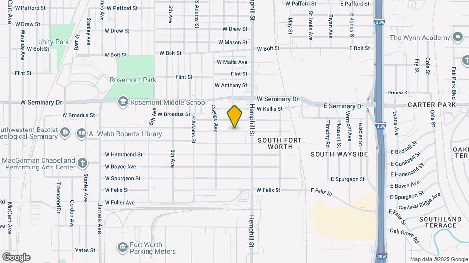 810 W Beddell St Map and Location Details