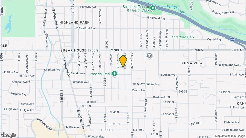 2800 S Hartford St Mapa y Detalles de la Ubicación