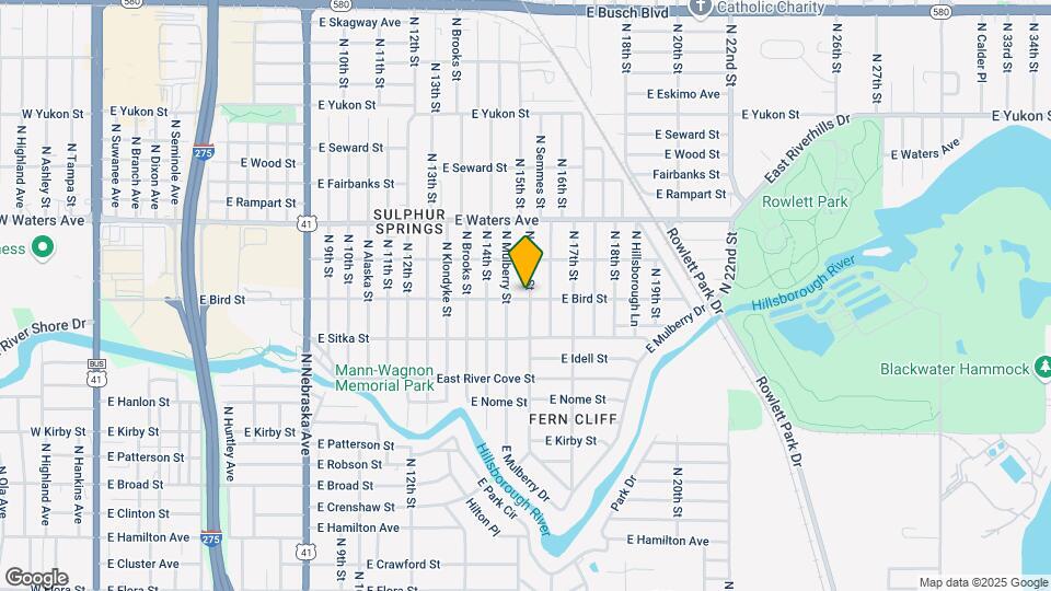 1512 E Bird St Map and Location Details