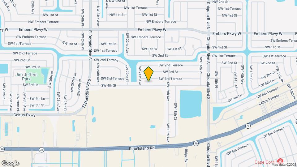 2001 SW 4th St Map and Location Details