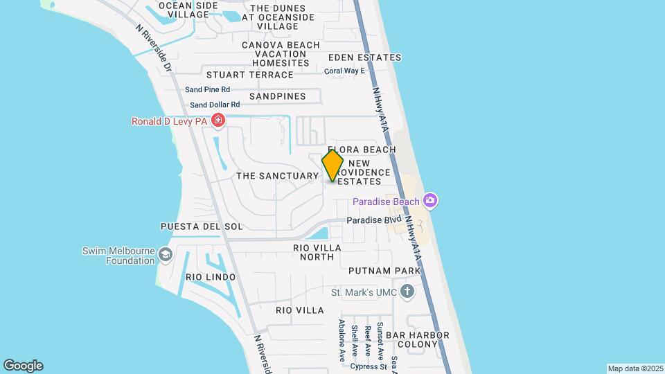 345 Ocean View Ln Map and Location Details