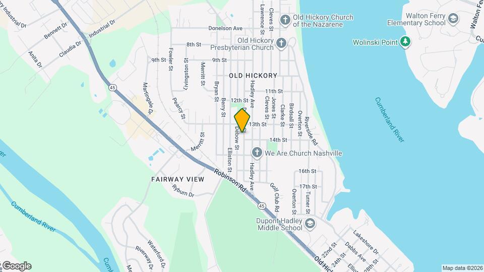 1316 Dodson St Map and Location Details