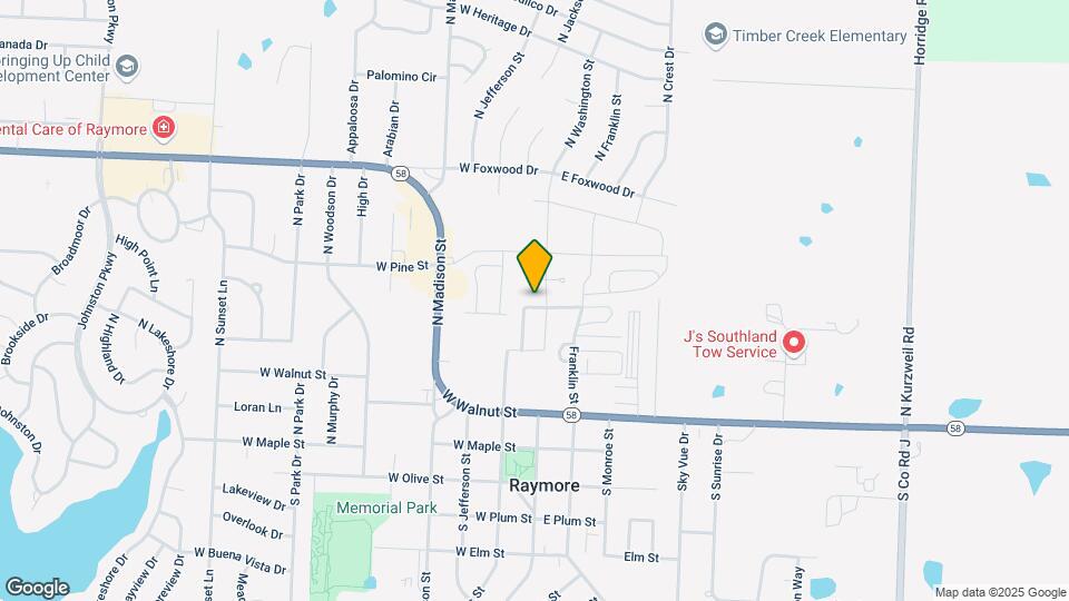260 N Pointe Ln Map and Location Details