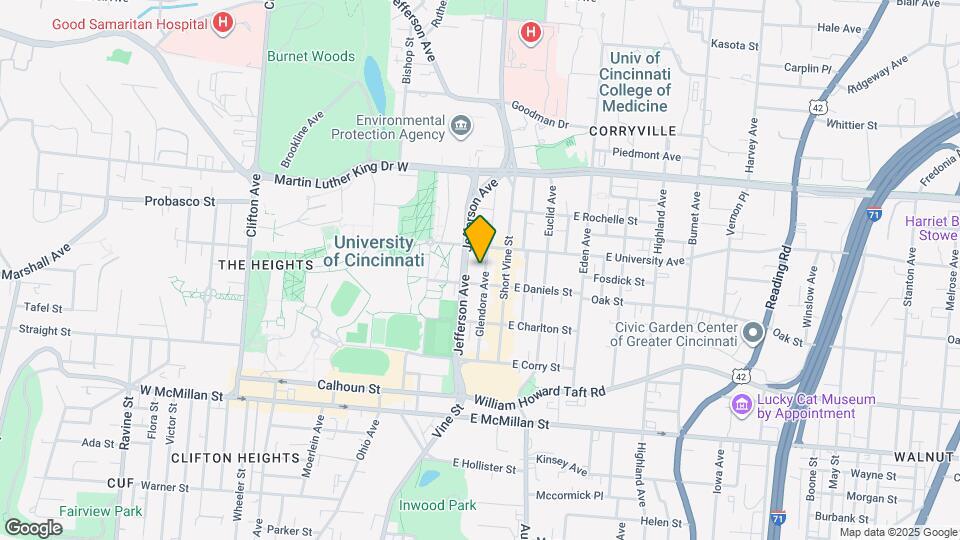 2811 Glendora Ave Map and Location Details