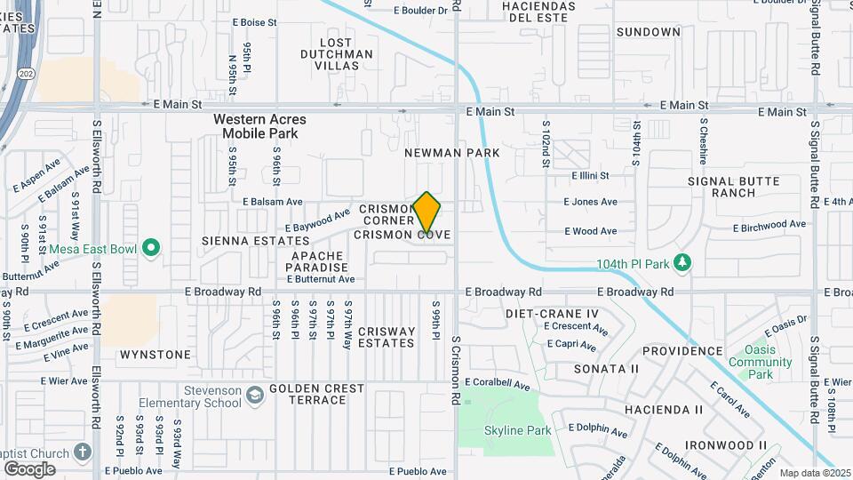 9928 E Birchwood Ave Map and Location Details