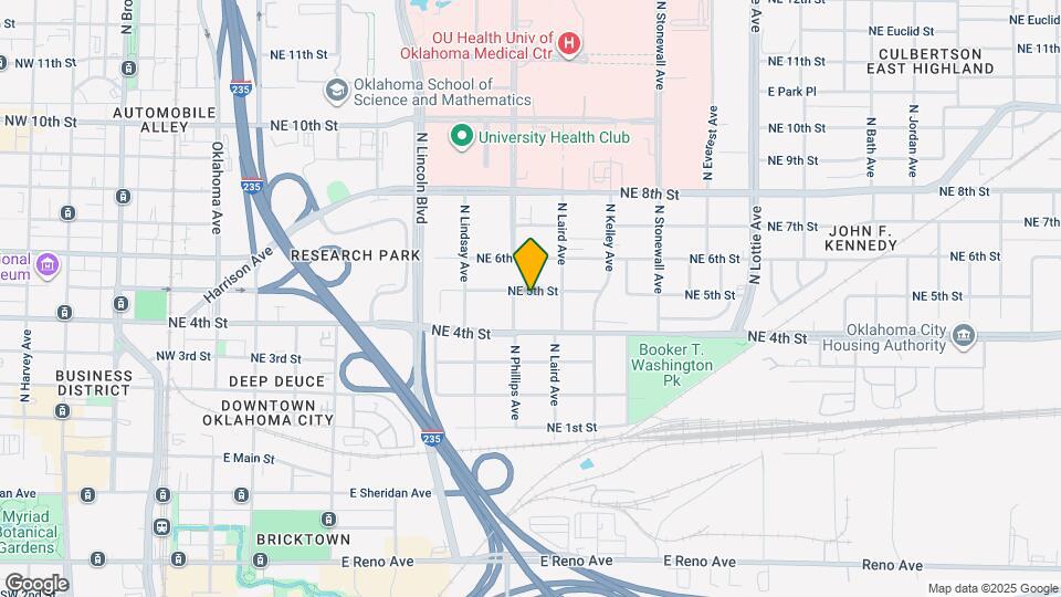 816 NE 5th St Map and Location Details