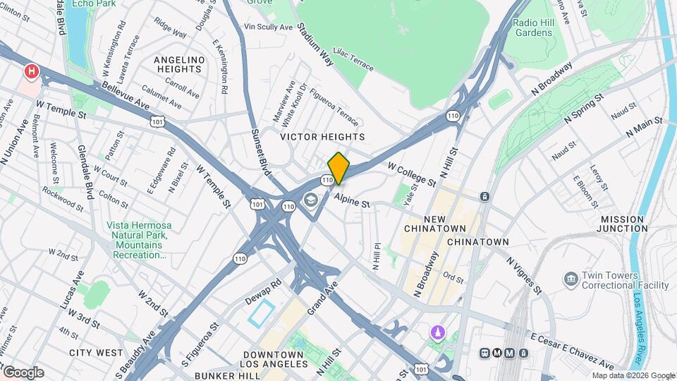 829 Alpine St Map and Location Details