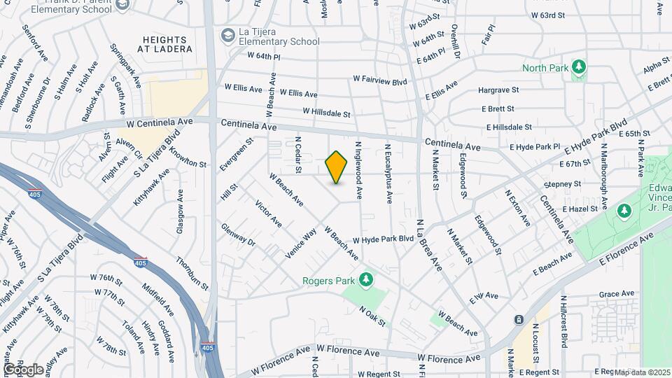 815-819 N Acacia St Mapa y Detalles de la Ubicación