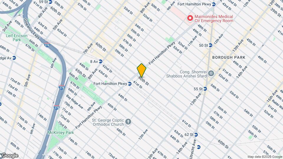 1016 60th St Mapa y Detalles de la Ubicación