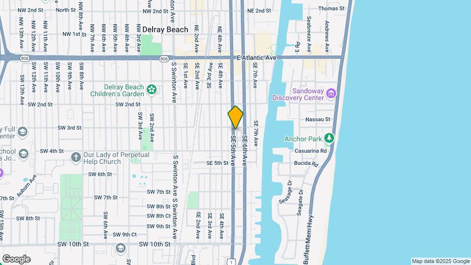 308 W Mallory Cir Map and Location Details