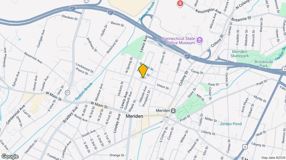 49 Springdale Ave Map and Location Details