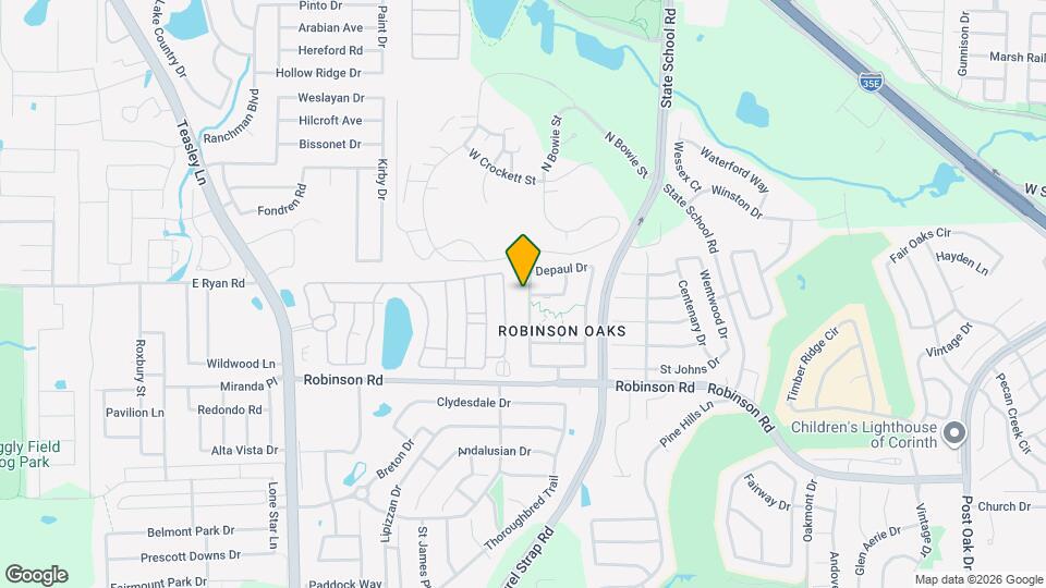 3720 Drexel Dr Map and Location Details