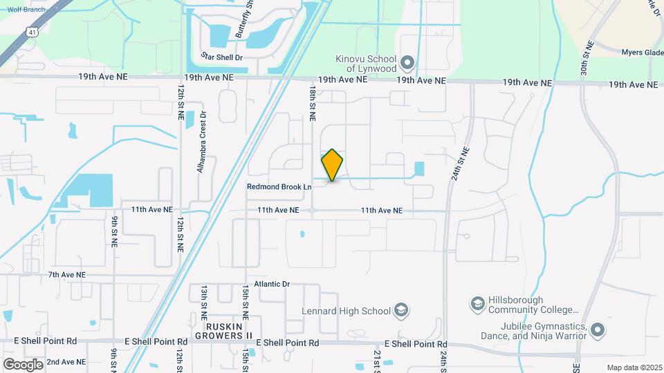 1819 Redmond Brook Ln Map and Location Details