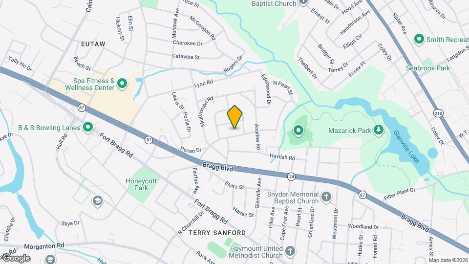 813 McPherson Ave Map and Location Details