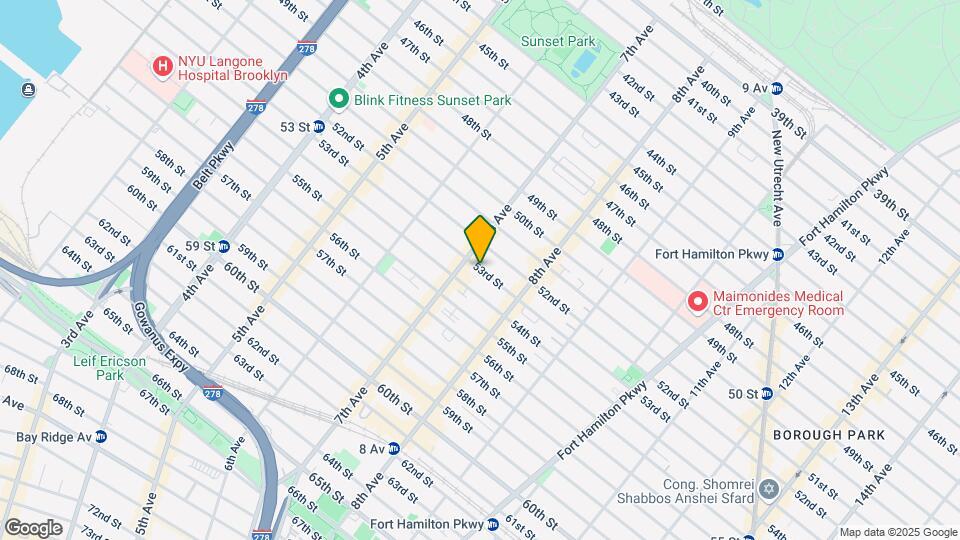 725 53rd St Map and Location Details