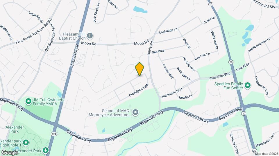 740 Clairidge Ln SW Map and Location Details