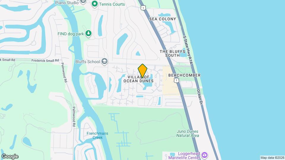 1214 Ocean Dunes Cir Map and Location Details