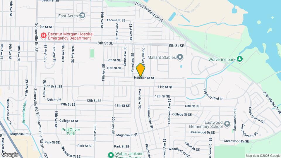 2107 Harrison St SE Mapa y Detalles de la Ubicación
