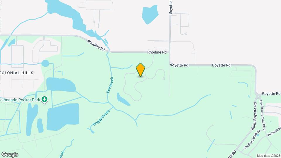 12422 Creek Edge Dr Map and Location Details