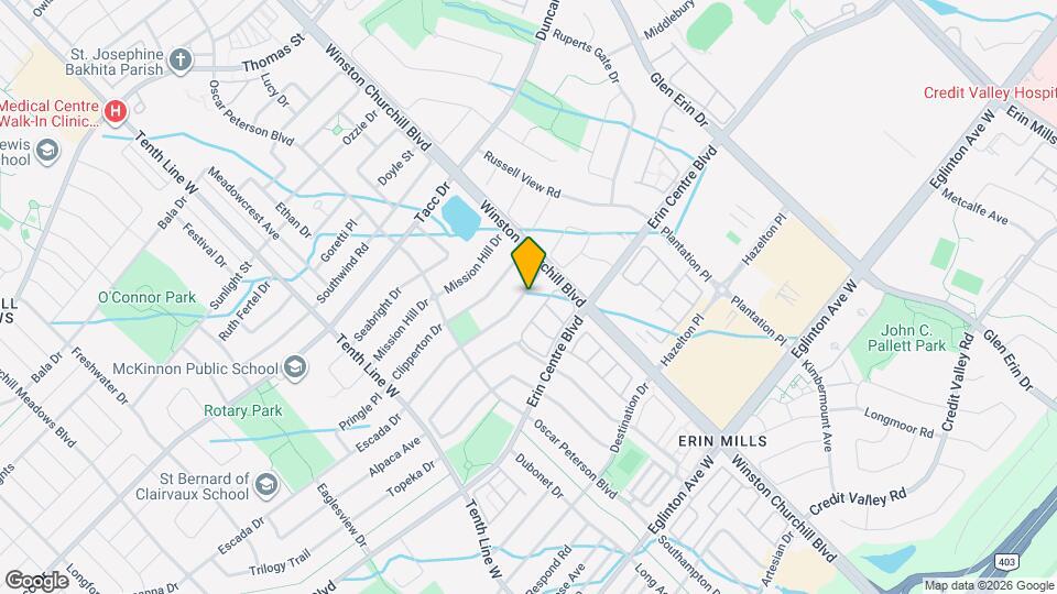 3122 Cabano Crescent Map and Location Details