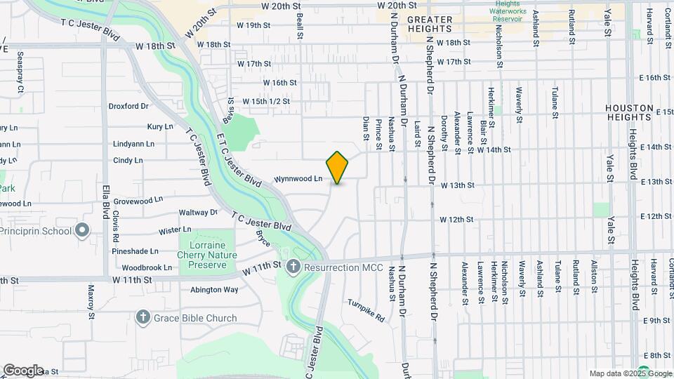 1230 Timbergrove Ln Map and Location Details
