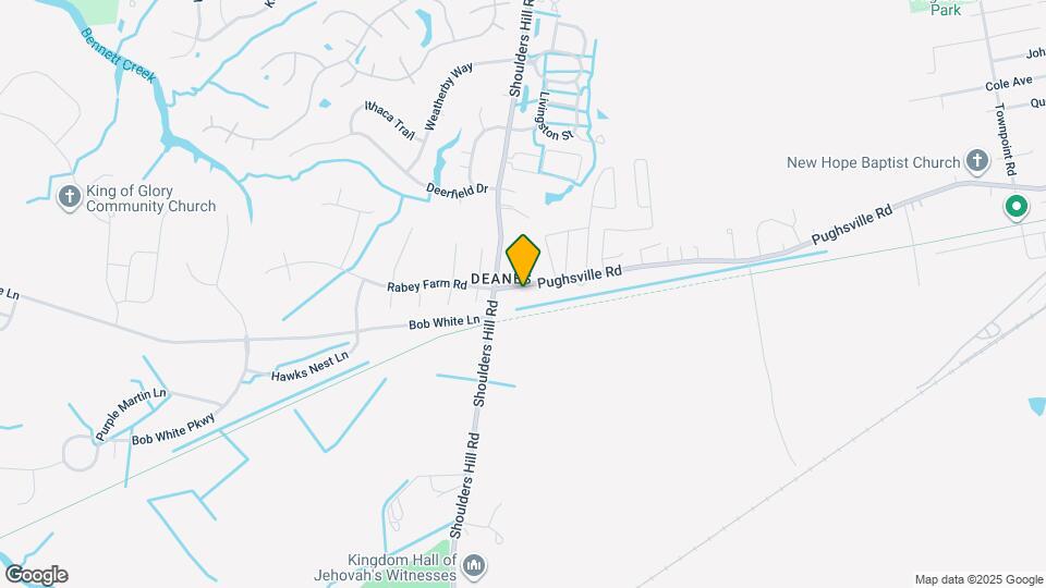 3721 Pughsville Rd Map and Location Details