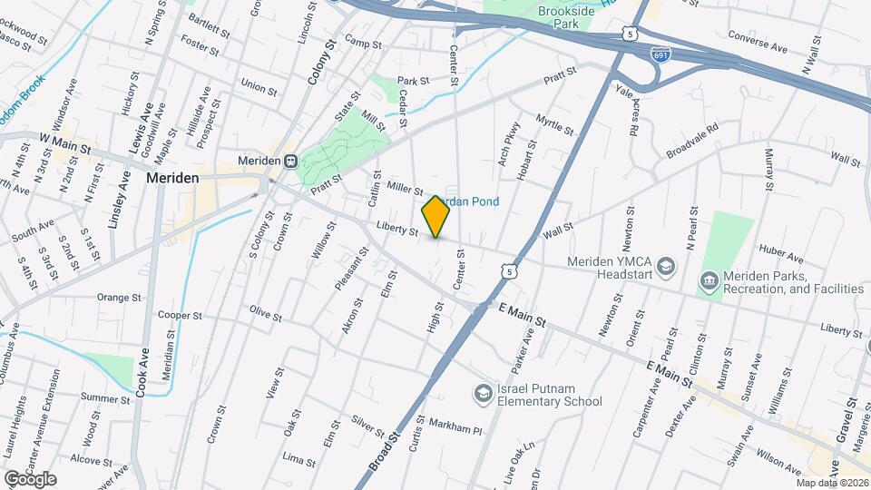 97 Liberty St Map and Location Details