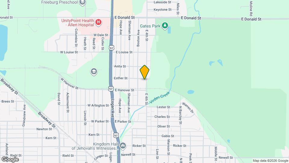 2421 E 4th St Map and Location Details