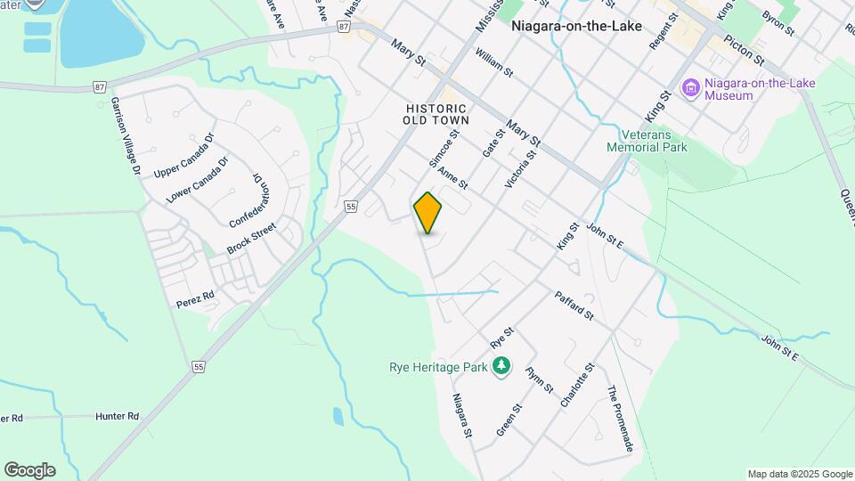 624 Simcoe St Map and Location Details