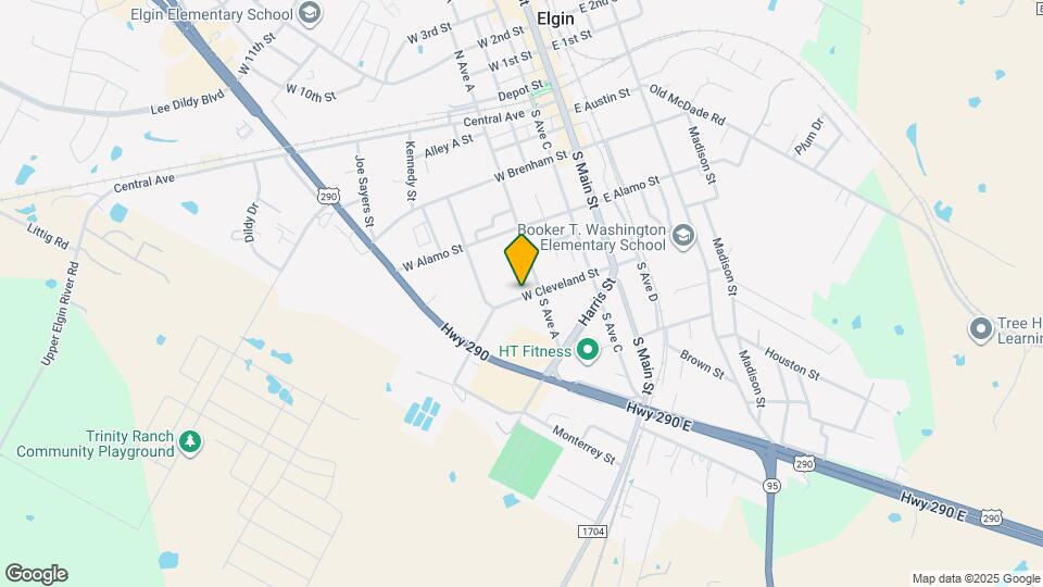 404 W Cleveland St Map and Location Details