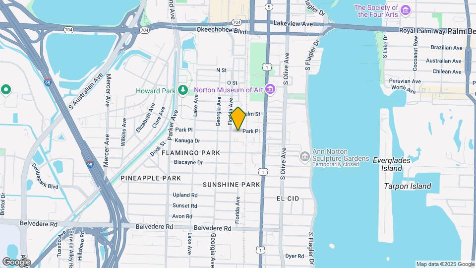 514 Park Pl Map and Location Details