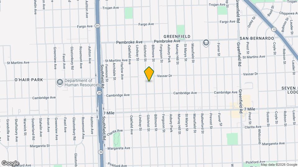 19350 Gilchrist St Map and Location Details