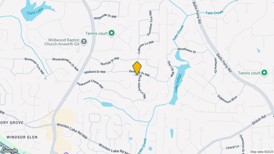 4797 Rock Island Ln NW Mapa y Detalles de la Ubicación