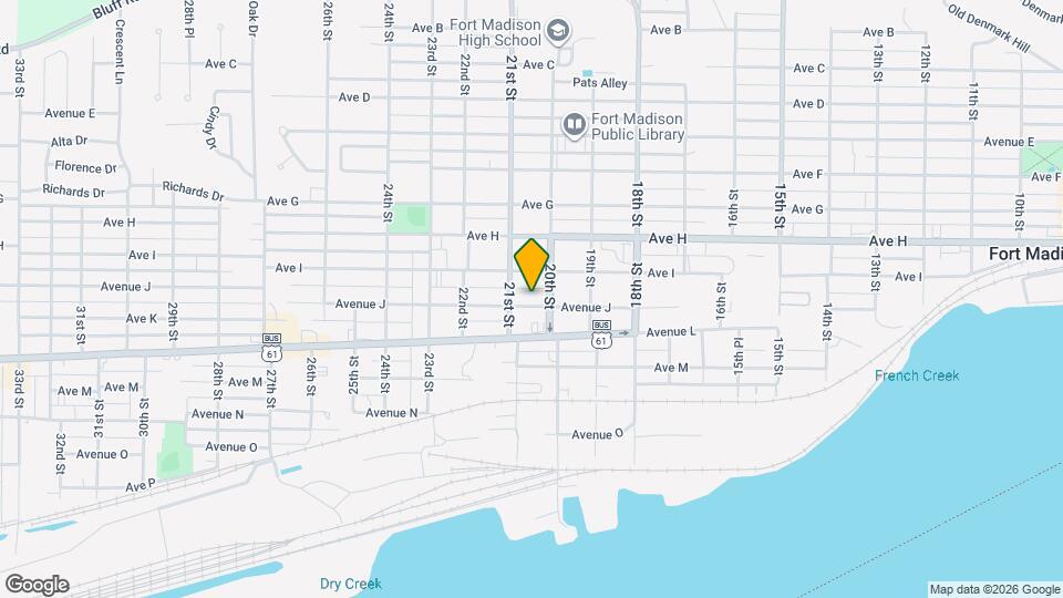 2015 Avenue J Map and Location Details