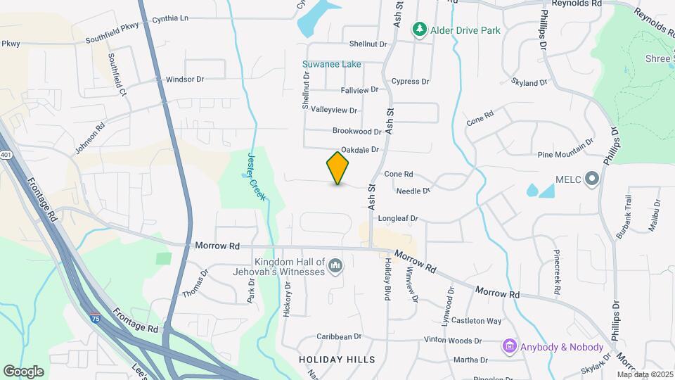 685 Melrose Dr Map and Location Details