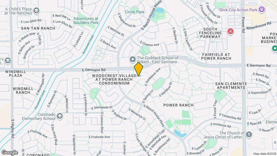 4073 S Shady Ct Map and Location Details