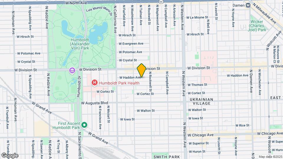 2631 W Haddon Ave Mapa y Detalles de la Ubicación
