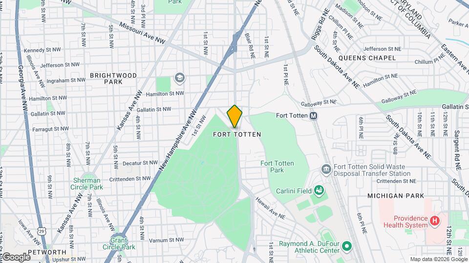 4920 North Capitol St NW Map and Location Details