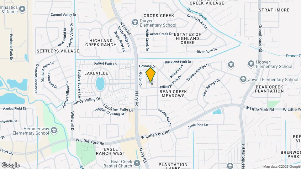 6511 Portlick Dr Map and Location Details