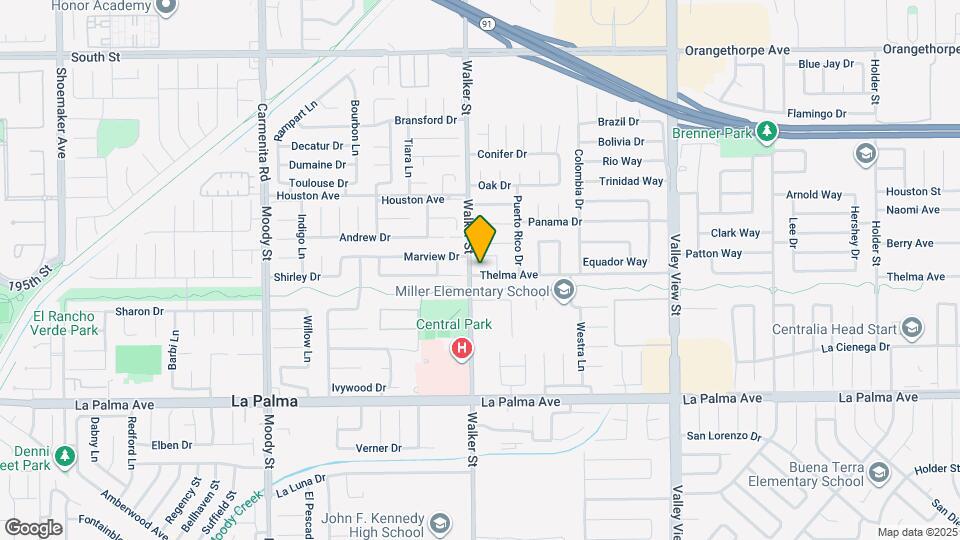 5505 Thelma Ave Map and Location Details
