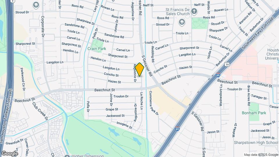 7902 La Roche Ln Map and Location Details