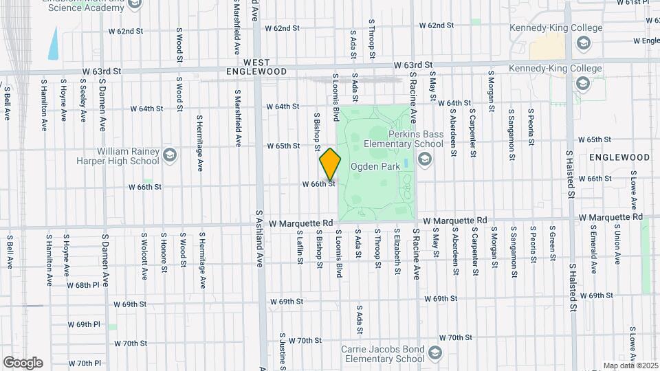 1413 W 66th St Map and Location Details