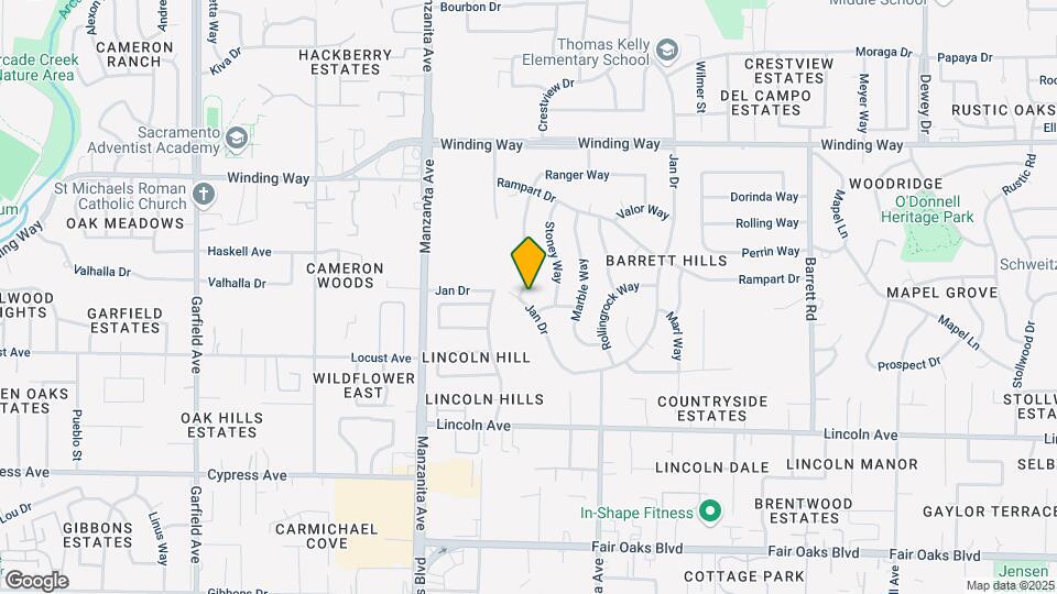 5900 Ranger Way Map and Location Details
